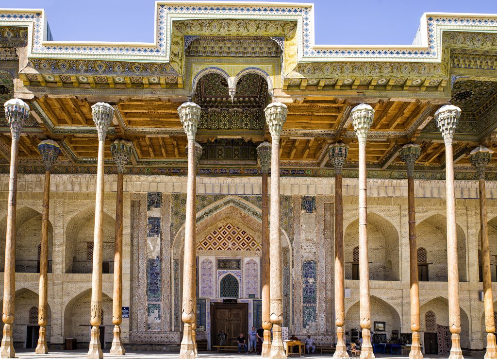 masjid bolokhauz Uzbekistan