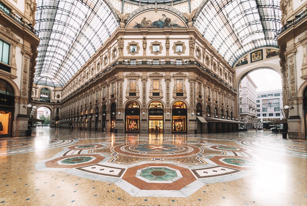 Galleria Vittorio Emanuele II. Milan, Italia