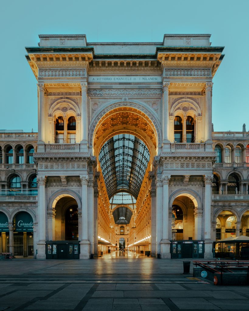 Galleria Vittorio Emanuele II. Milan, Italia